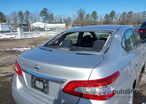 2015 Nissan Sentra S from USA, damaged, VIN 3N1AB7AP9FY371419